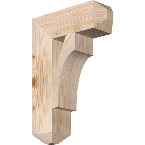 Ekena Millwork Westlake Craftsman Smooth Bracket, Douglas Fir, 5 1/2"W x 18"D x 26"H BKT06X18X26WTL04SDF - main